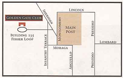 detailed map of the Presidio