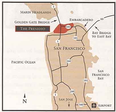 San Francisco map
